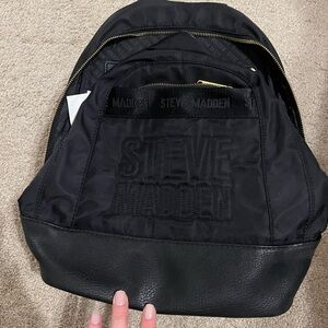 Black Steve Madden backpack